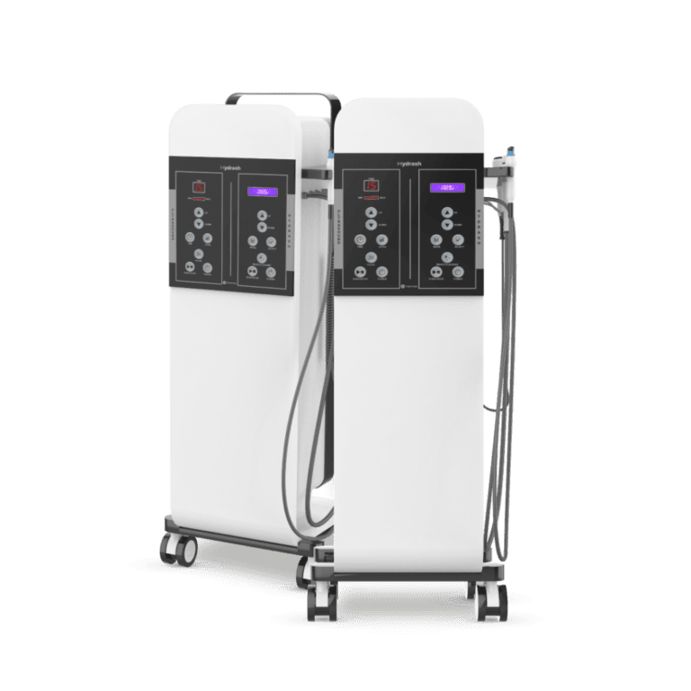 Dispositivo HydraSh para limpieza facial profunda en Medellín